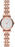 Emporio Armani Gianni T-Bar Quartz White Dial Ladies Watch AR11266