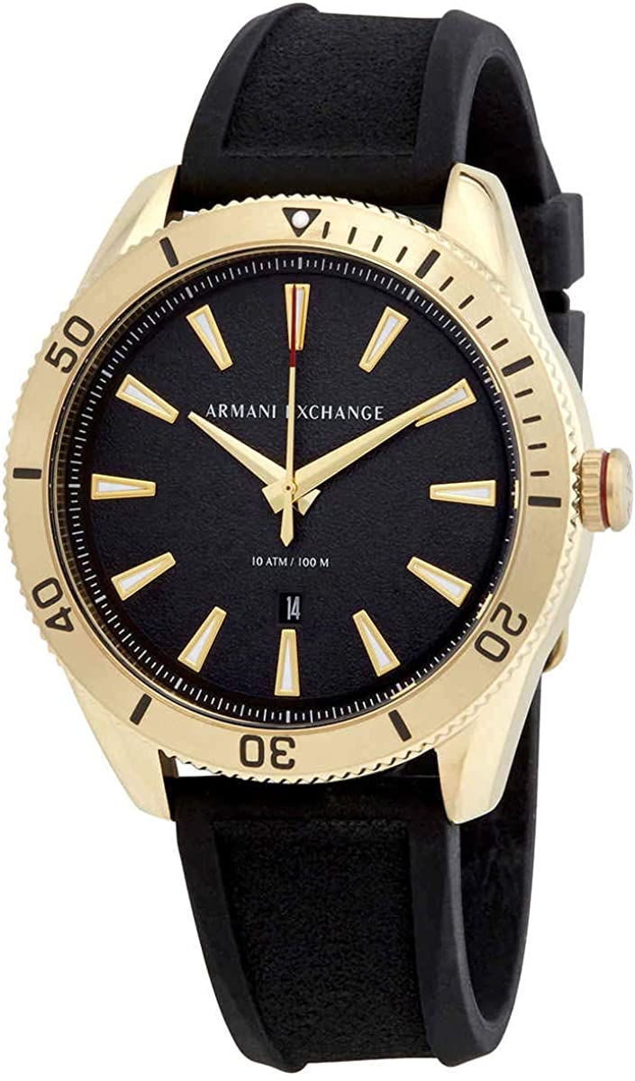 Buy Armani Exchange ENZO Men Black Analogue Watch AX1817 - Watches for Men  9037399 | Myntra