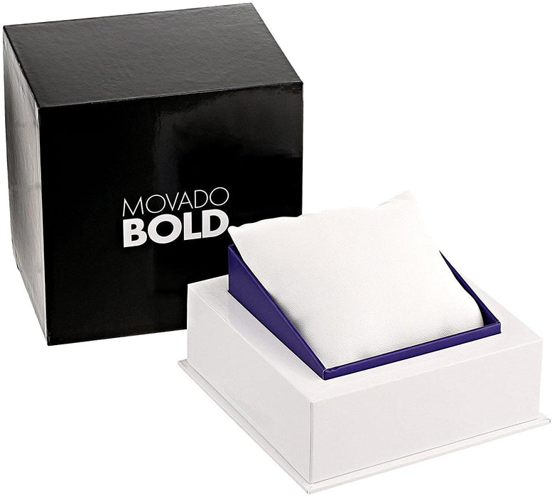 Movado Men's 3600261 Bold Analog Display Swiss Quartz Black Watch