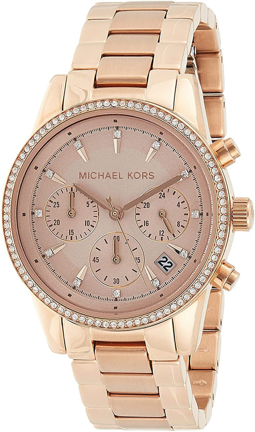 Michael Kors Women's Briar Gold-Tone Watch MK6466