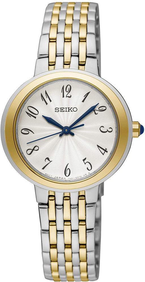 Seiko Women's Year-Round Quartz Watch with Stainless Steel Strap, Two Tone, 16 (Model: SRZ506P1)