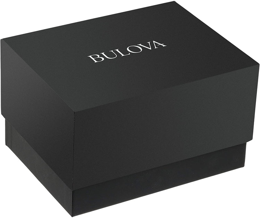 Bulova Box Set Quartz Ladies Watch, Stainless Steel Crystal , Gold-Tone (Model: 98X122)