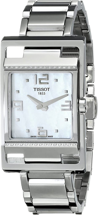 Tissot Women's T0323091111701 Stainless Steel Analog with Stainless Steel Bezel Watch