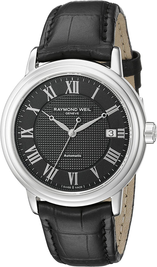 Raymond Weil Men's 2837-STC-00208 Stainless Steel Watch with Black Band