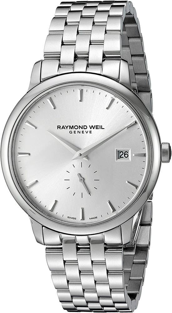 Raymond Weil Men's 5484-ST-65001 Analog Display Quartz Silver Watch