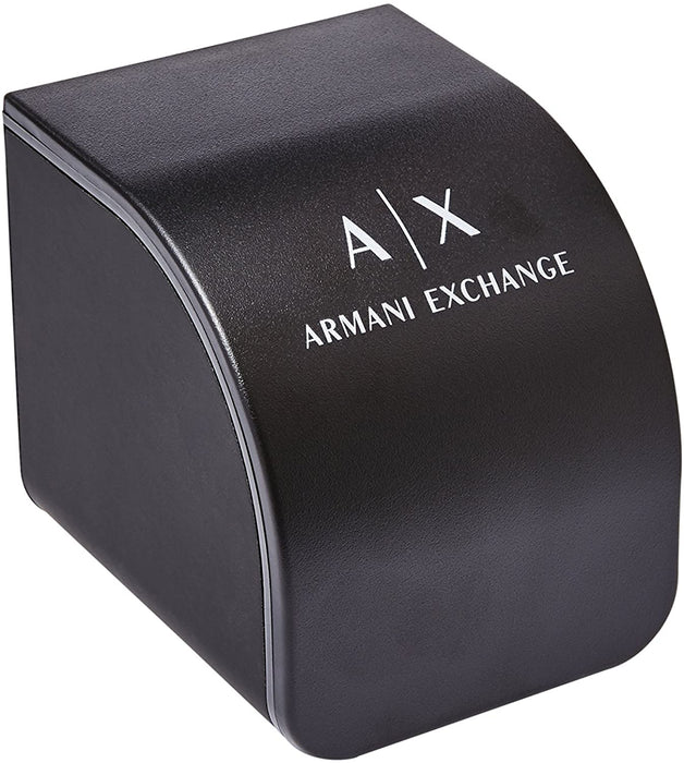 Armani Exchange Womens Analogue Quartz Watch with Silicone Strap AX5556