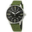 Citizen Men's Solar Black Dial Green Nylon Watch - BM7390-22X NEW