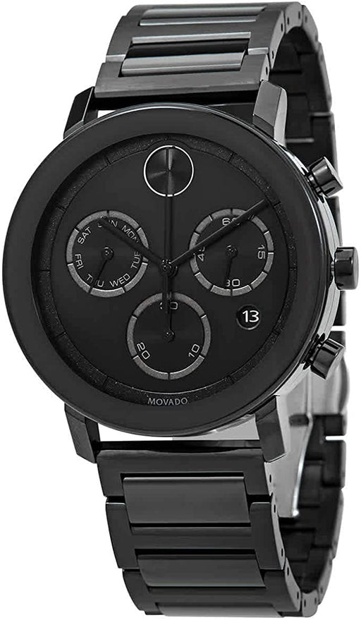 Movado Bold Evolution Chronograph Quartz Black Dial Men's Watch 3600684